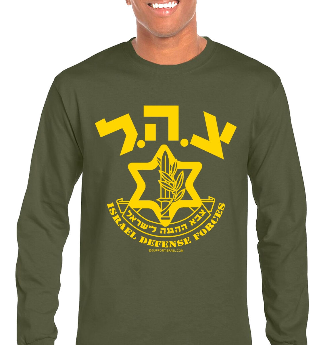 IDF Israel Defense Forces Long Sleeve T-Shirt - Image 2