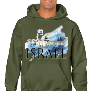 Wailing Wall Jerusalem Israel Hoodie